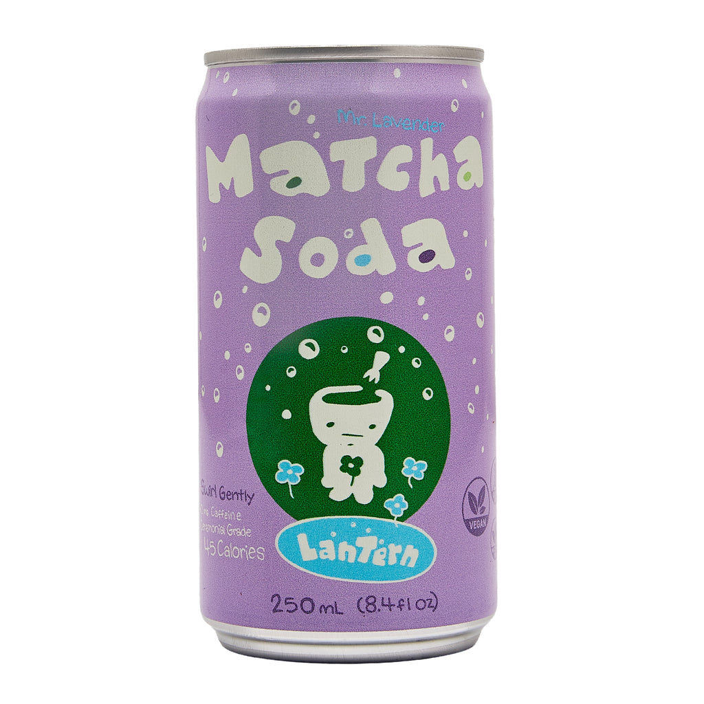 Lavender Matcha Soda - 250mL Can