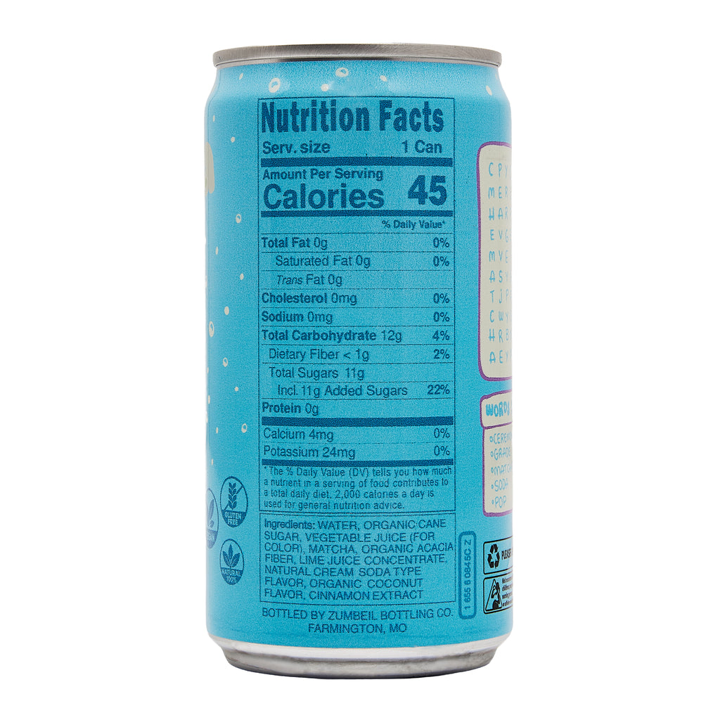 The Original Matcha Soda - 250mL Can
